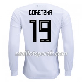 Maillot de Foot Allemagne Goretzka 19 Domicile Coupe du monde 2018 ML